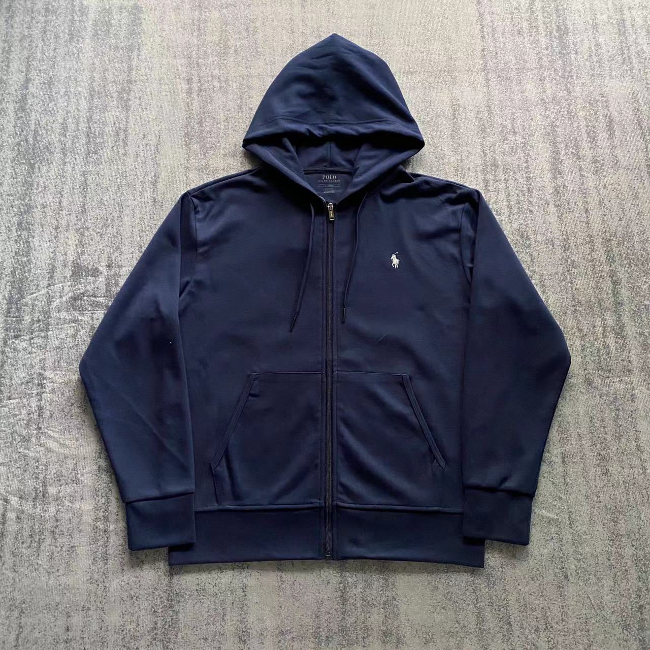 Sudadera Ralph Lauren básica con cremallera