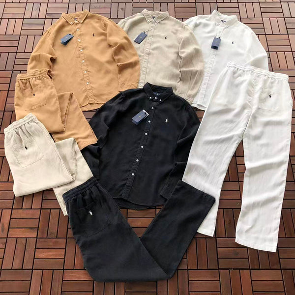 Ralph Lauren Camisa, Pantalones y Pantalones Cortos