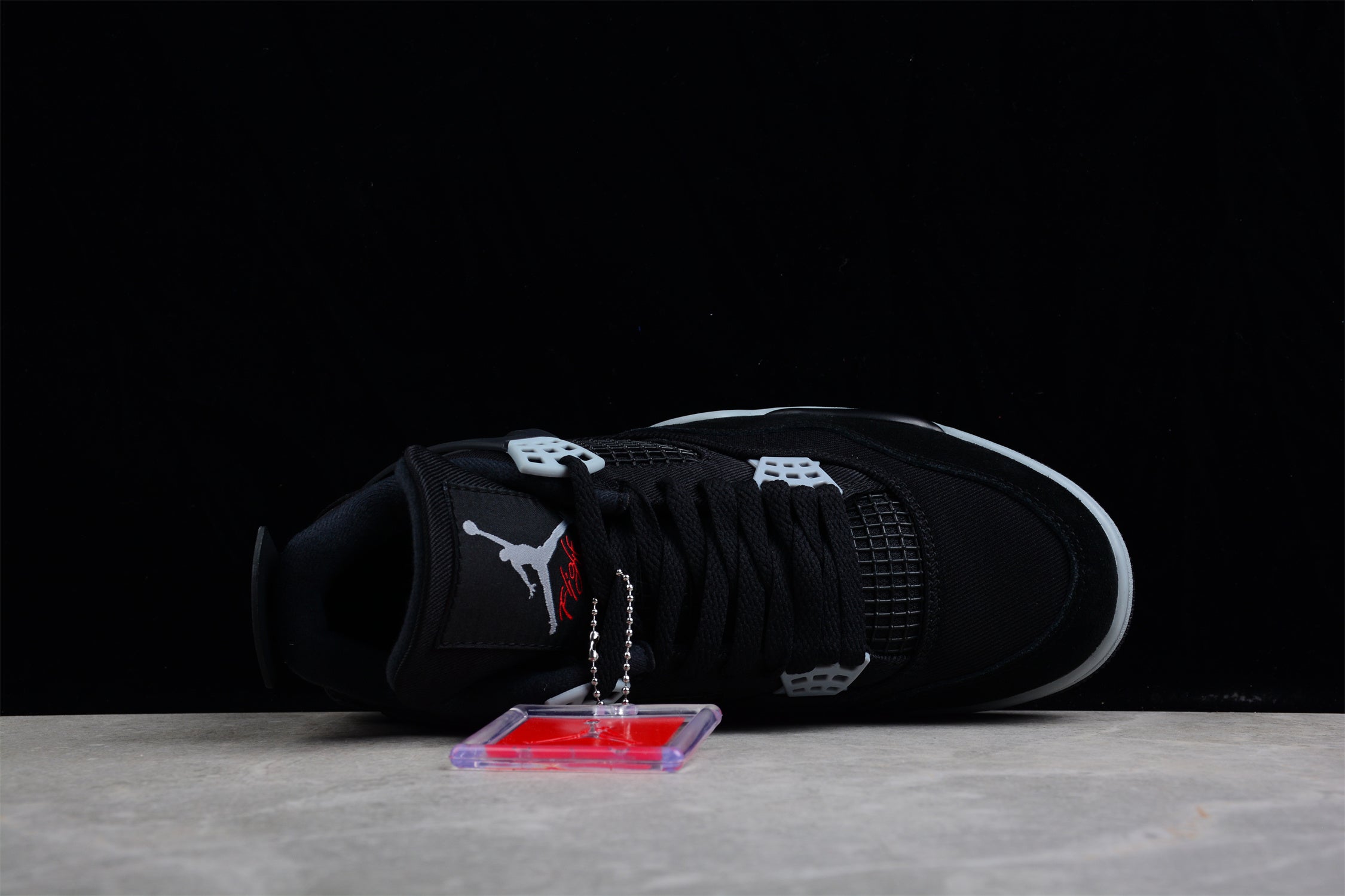 AJ 4 Retro "Black Canvas"