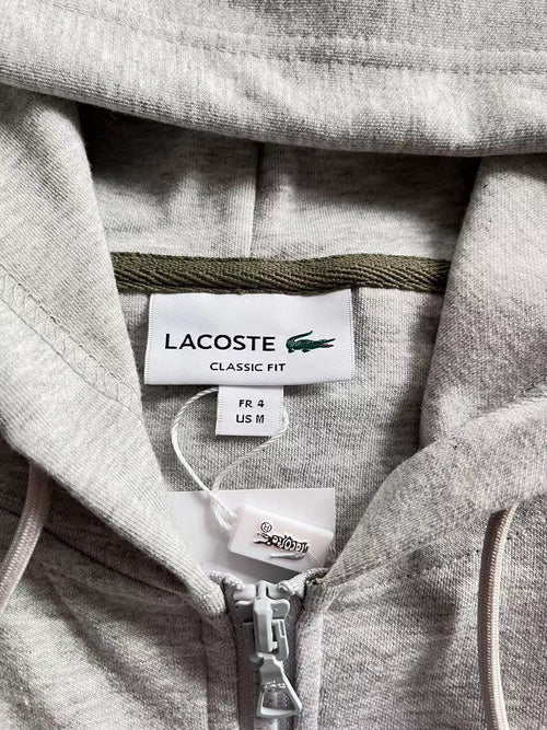 Sudadera clásica con capucha y cremallera