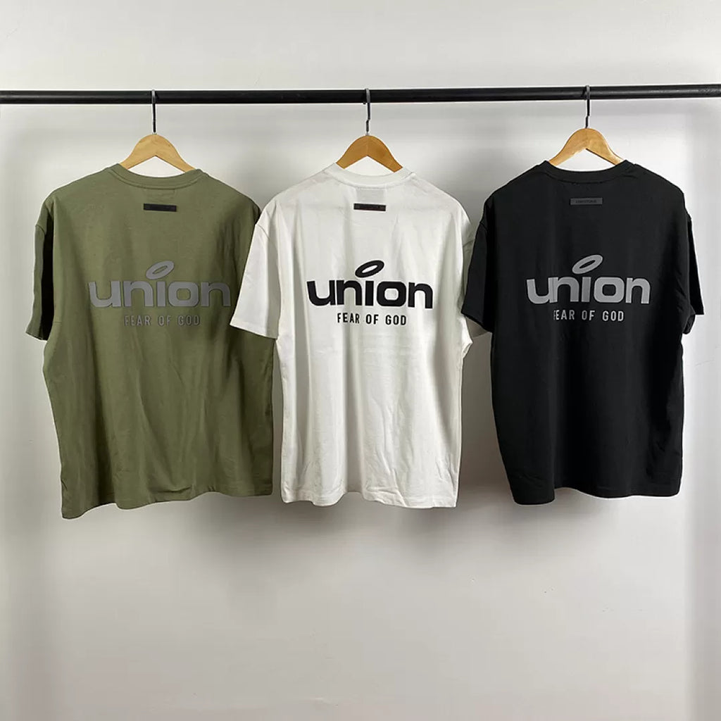 Camiseta y shorts FOG x Essentials x Union 210SS