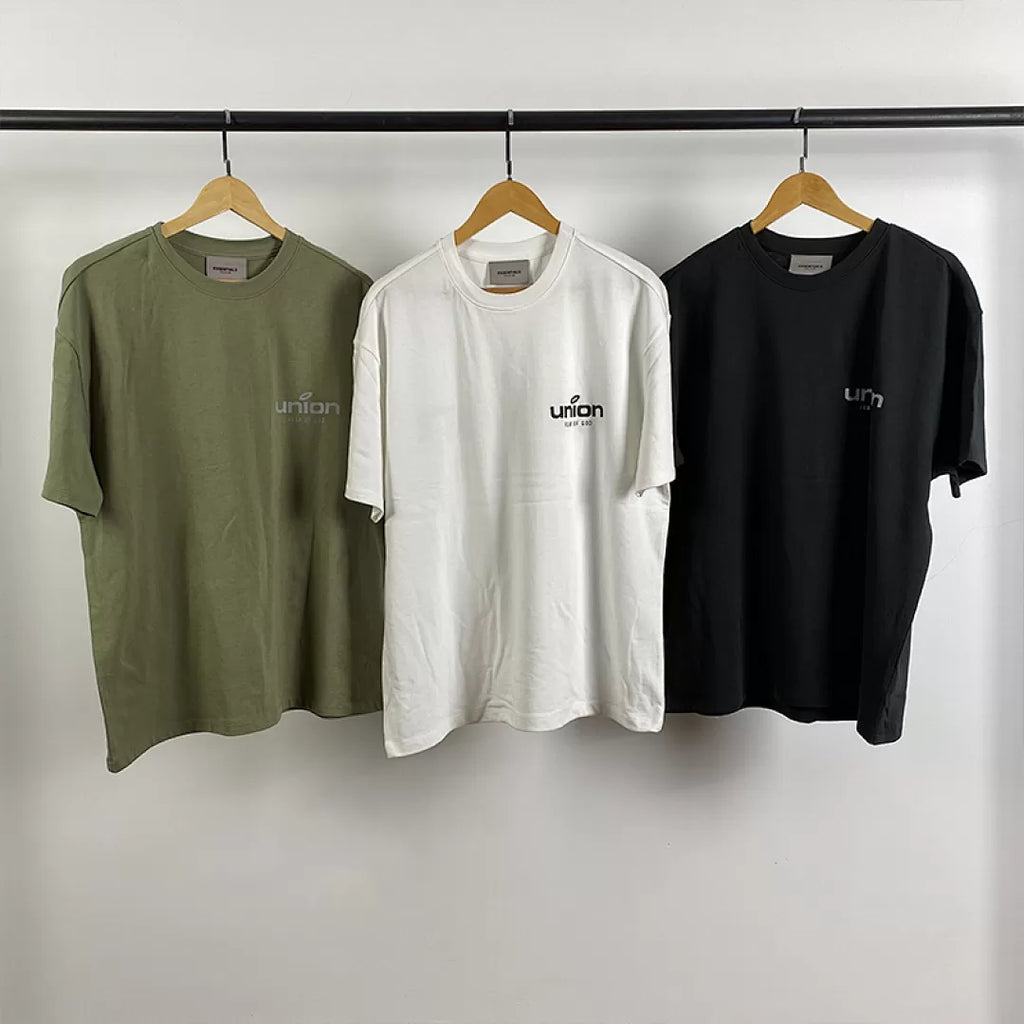 Camiseta y shorts FOG x Essentials x Union 210SS