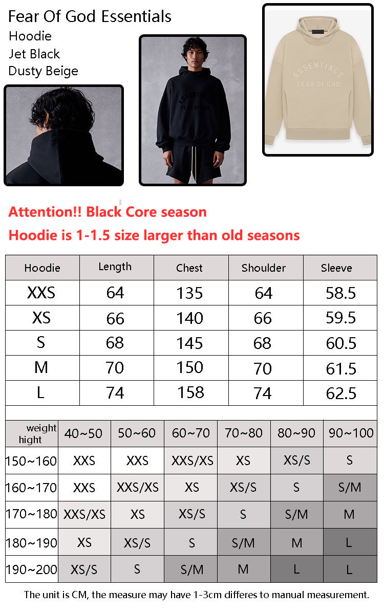 FOG x Essentials Hoodie & Pants & Longsleeve 23SS