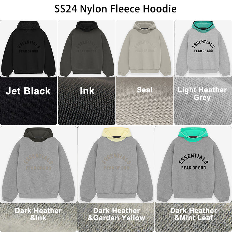 FOG x Essentials Hoodie 24SS Nylon