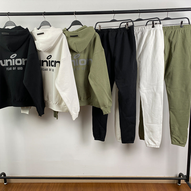 FOG x Essentials x Union Hoodie & Pants 21SS